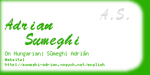 adrian sumeghi business card